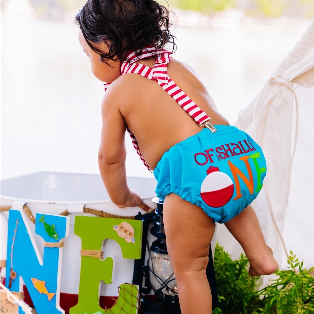 1st Birthday O’fishally One Smash Cake Outfit View 4